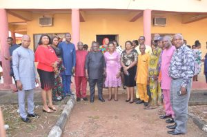 Speaker Odunwa with State Assembly Workers