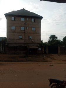 Partially collapsed Building