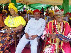 Local government chairman and his Royal Highness