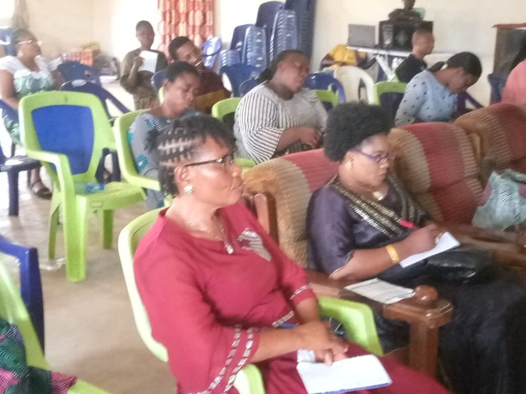 Cross Section of the participants during the training 