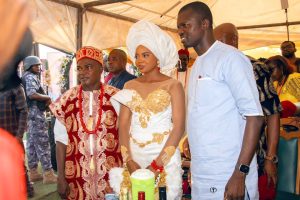 Couple with Governor Francis Nwifuru