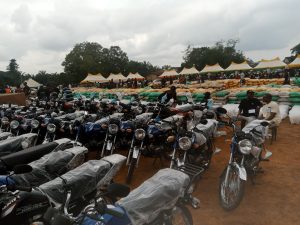 Cross section of motorcycles 