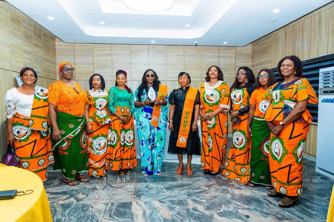 First lady and zonal executive members of NAWOJ