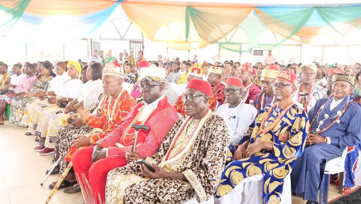Cross section of traditional rulers , stakeholders in attendance 