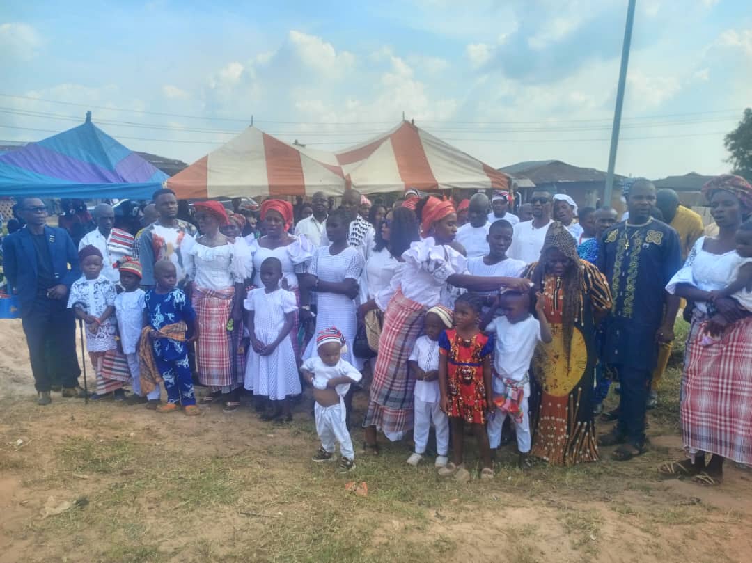 Family members at the event 