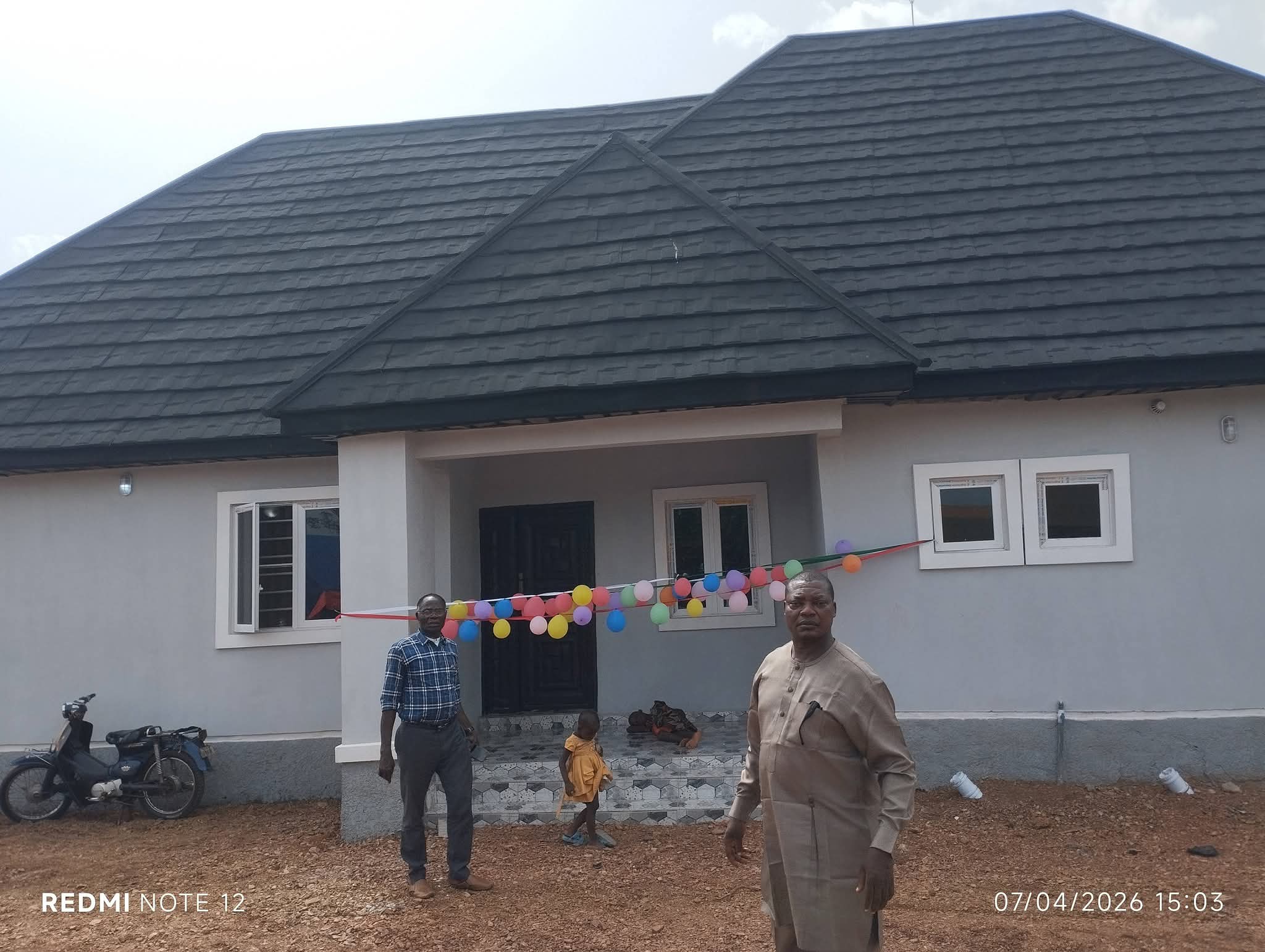 One of the houses commissioned