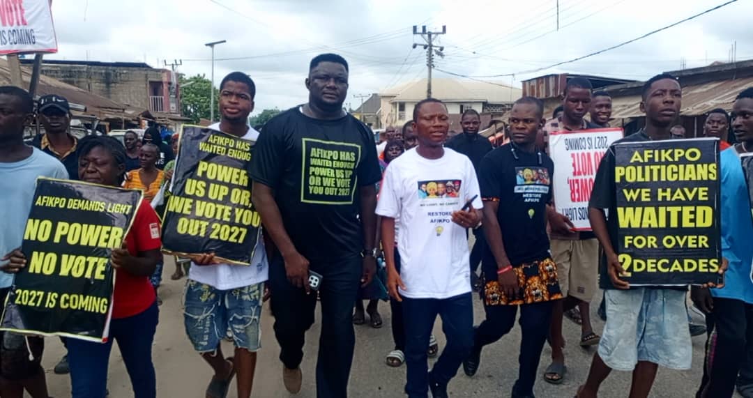 Some of the protesters